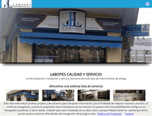 Tablet Screenshot of labopes.com